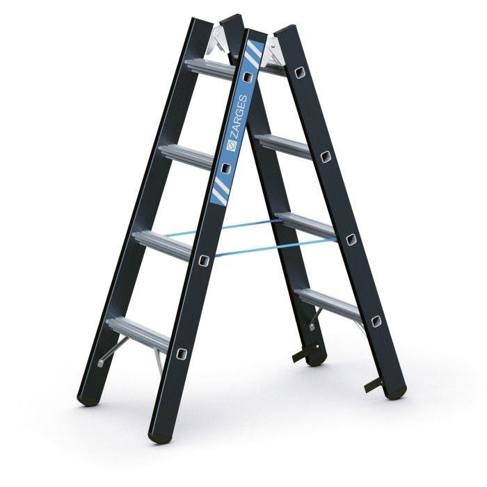 ZARGES Megastep B – dubbel oploopbare trap tot 250 kg